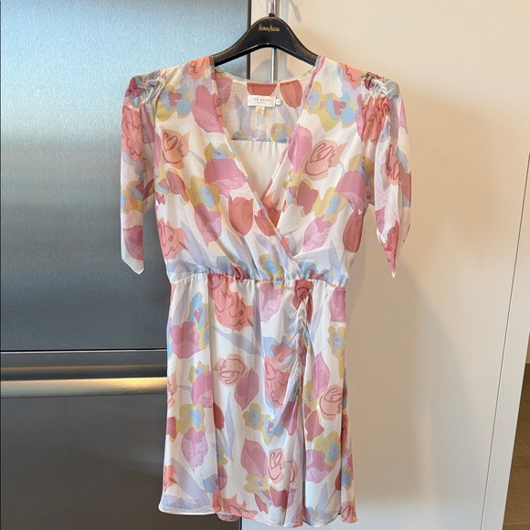 Ted Baker Multicolor Sheer Blouse - Picture 6 of 6